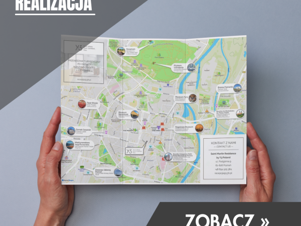 Poznań pełen atrakcji – spersonalizowane mapy turystyczne dla Saint Martin Residence by Y3 Hotels